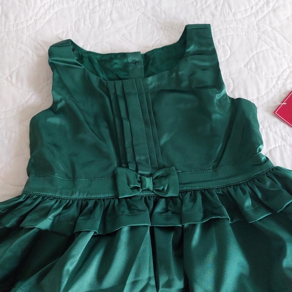 Gymboree - NWT Satin Christmas/Party Dress Little Girls 5T - Picture 7 of 9